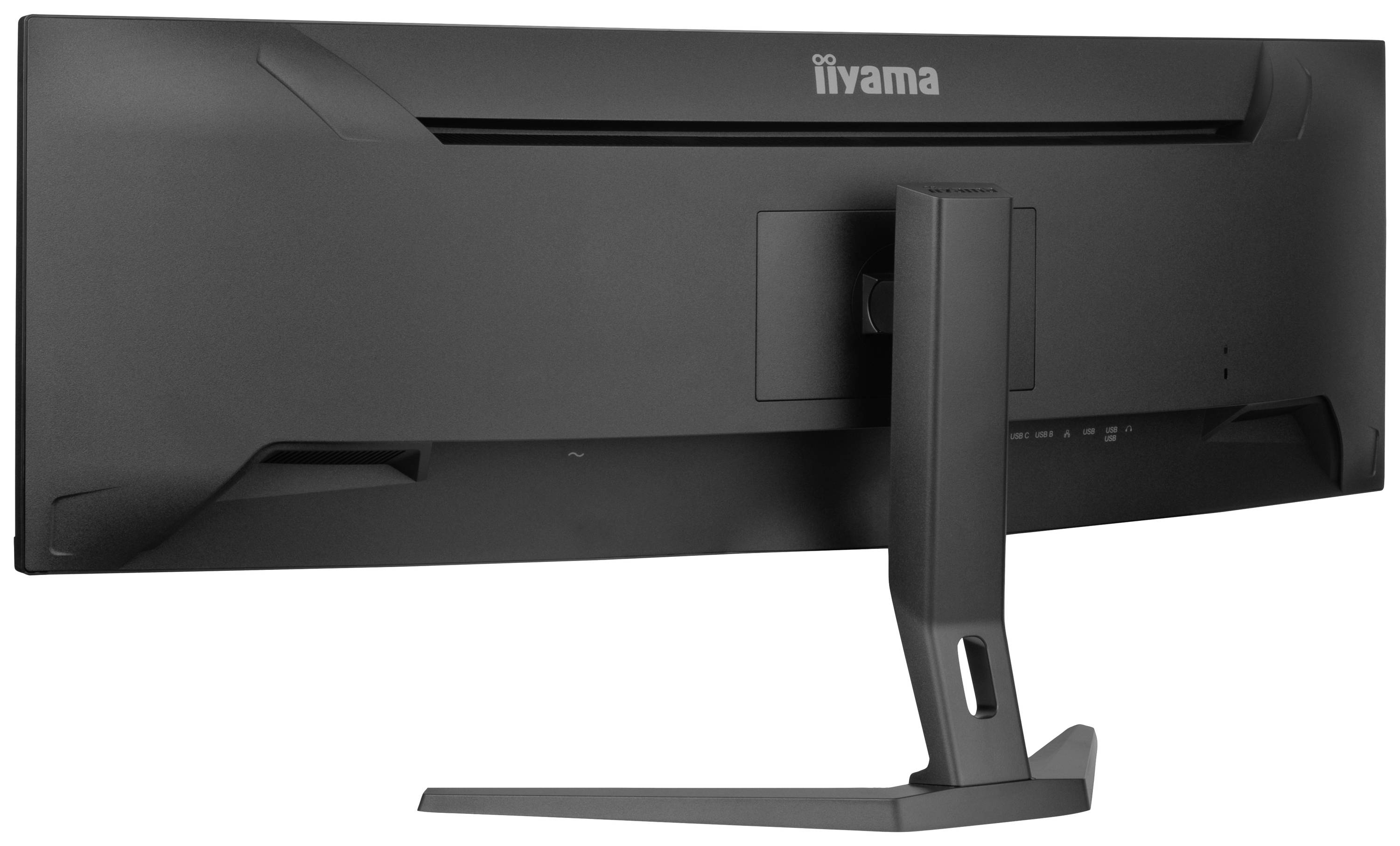 Iiyama G-Master Curved ETE DQHD Gaming Monitor EEK F (A - G) 113 cm (44.5 Zoll) 5120 x 1440 Pixel 32:9 0.8 ms HDMI®, DisplayPort, Kopfhörer (3.5 mm