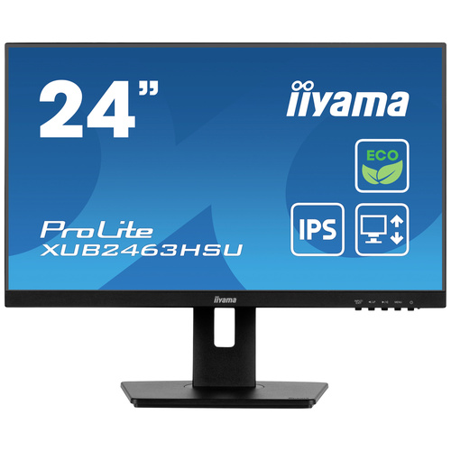 Iiyama ProLite Green Choice LED-Monitor EEK B (A - G) 59.9cm (23.6 Zoll) 1920 x 1080 Pixel 16:9 3 ms HDMI®, DisplayPort