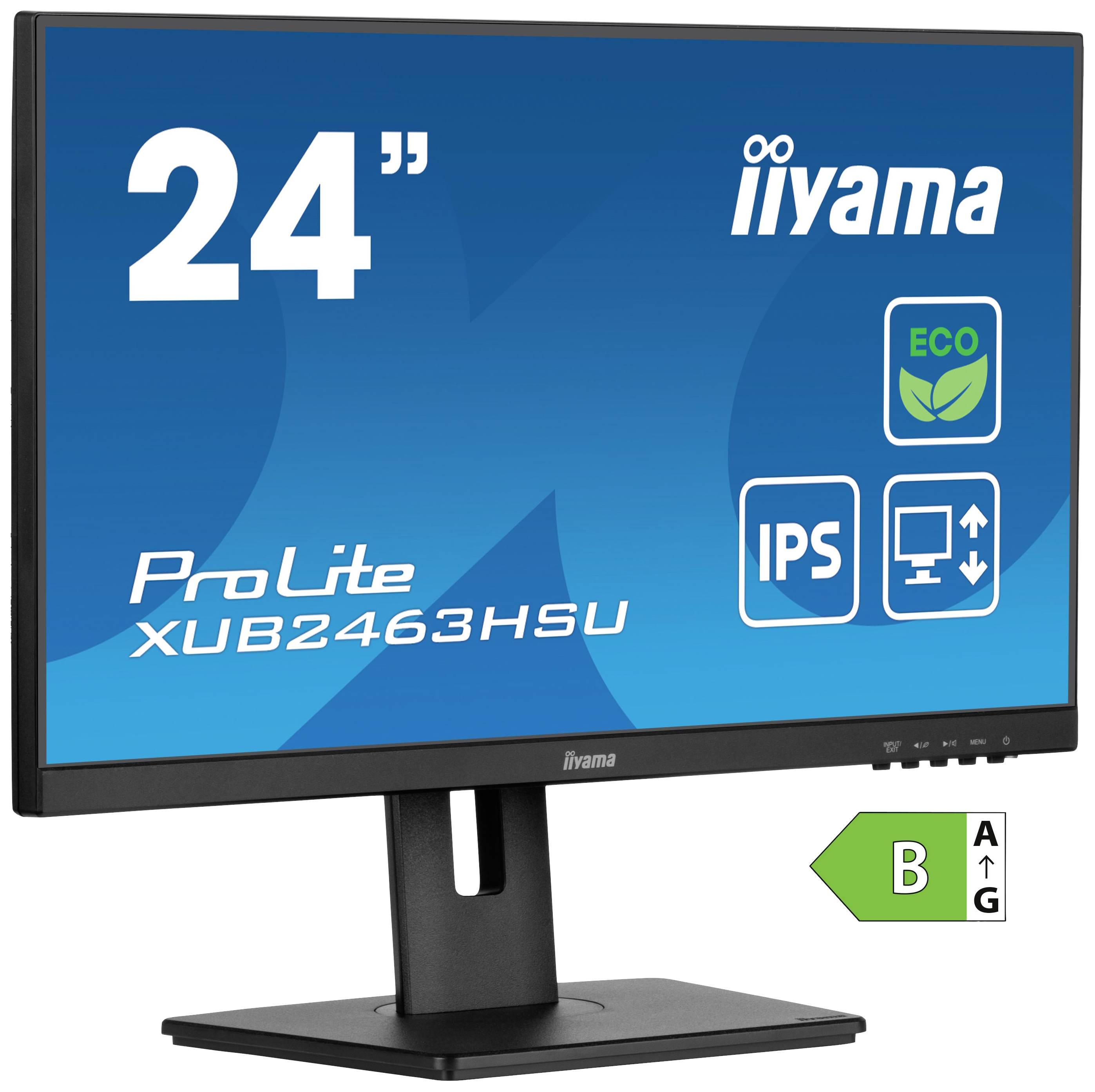 Ein schwarzer Computerbildschirm mit der Aufschrift '24