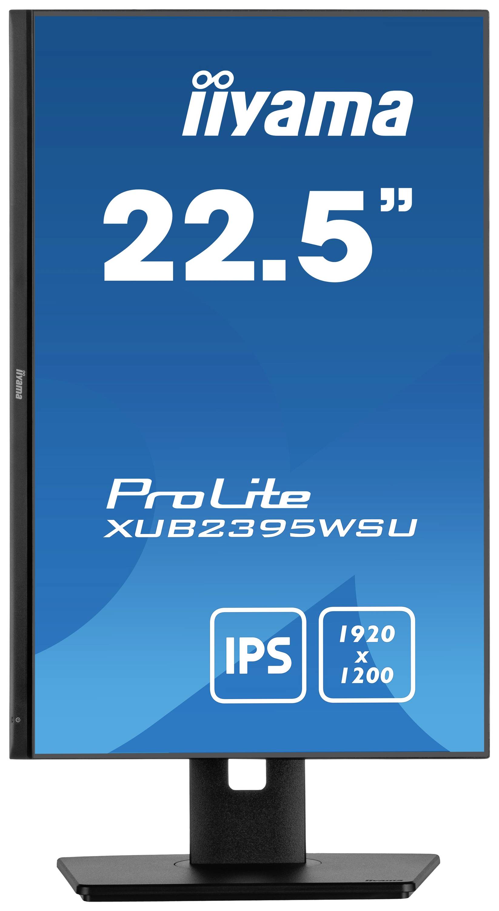 Iiyama ProLite XUB2395WSU-B5 LED-Monitor EEK E (A - G) 57.2 cm (22.5 Zoll) 1920 x 1200 Pixel 16:10 4 ms HDMI®, DisplayPort, Kopfhörer (3.5 mm Klink