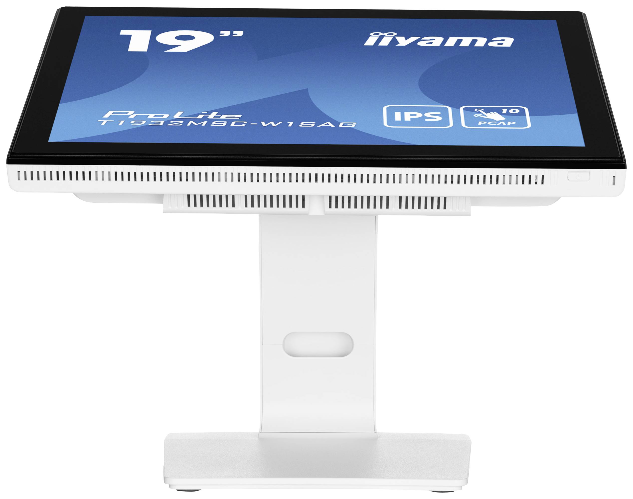 Iiyama PROLITE WHITE PCAP Touch Touchscreen-Monitor EEK: E (A - G) 48.3 cm (19 Zoll) 1280 x 1024 Pixel 5:4 14 ms HDMI®, DisplayPort, VGA, Audio-Line