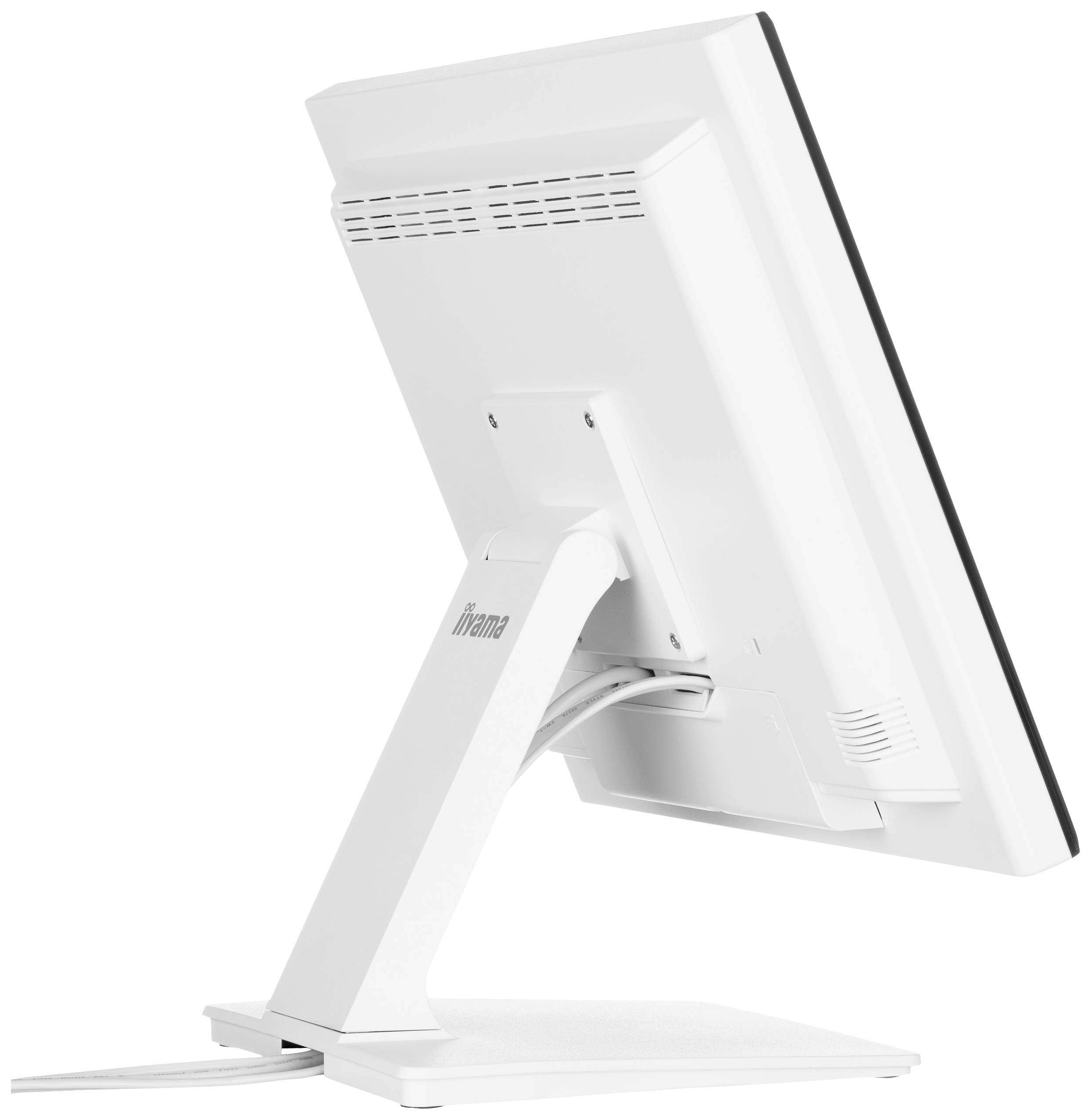 Iiyama PROLITE WHITE PCAP Touch Touchscreen-Monitor EEK: E (A - G) 48.3 cm (19 Zoll) 1280 x 1024 Pixel 5:4 14 ms HDMI®, DisplayPort, VGA, Audio-Line