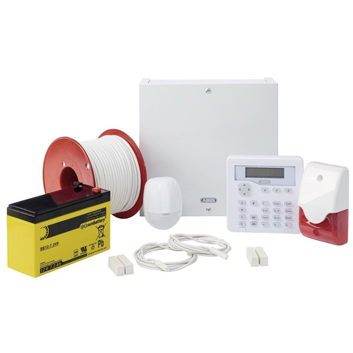 ABUS AZAA10100 Terxon SX Kit système d'alarme Zones d'alarme filaire 8 zones, 1x zone anti-sabotage
