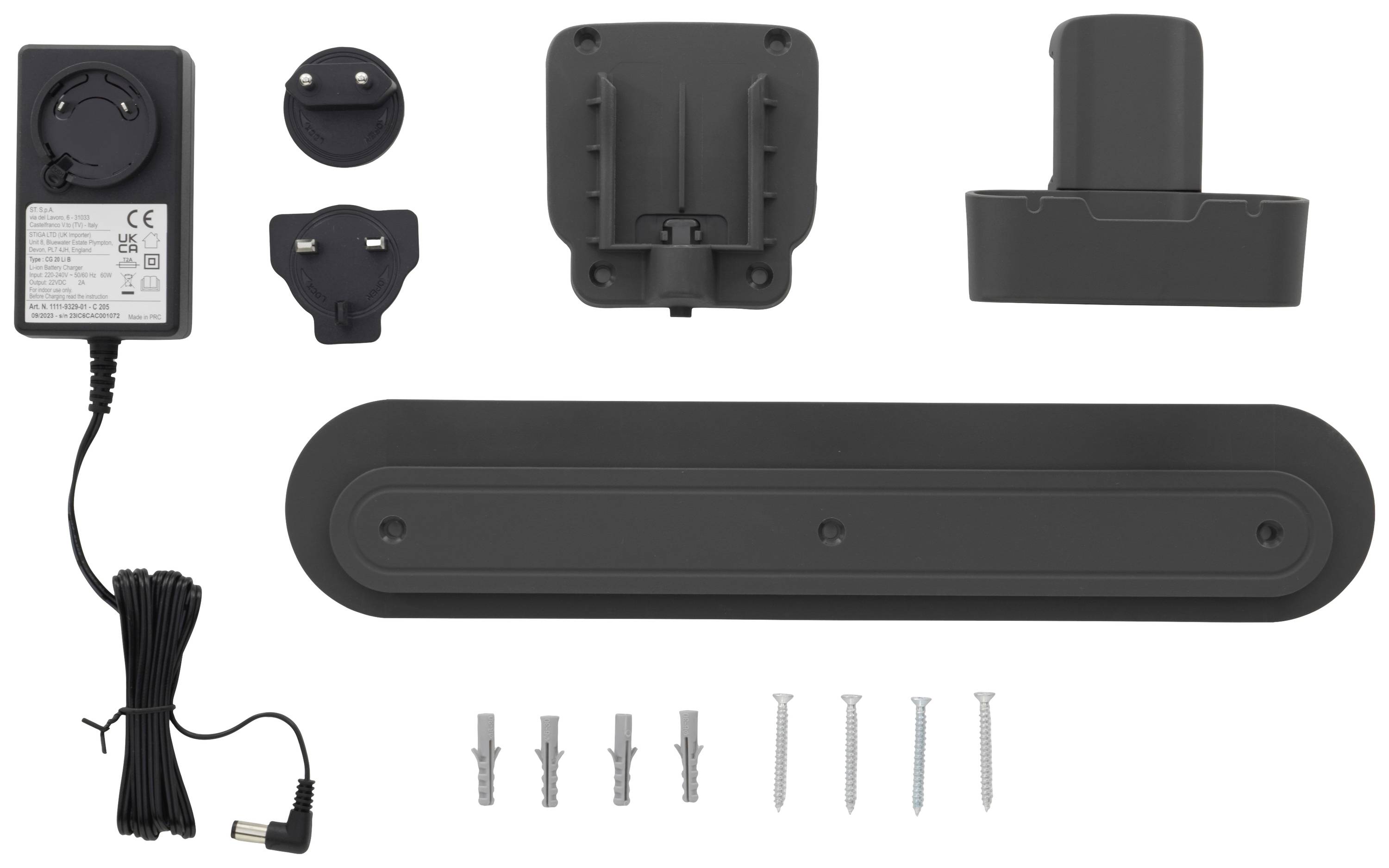 STIGA GT 300e Akku Rasentrimmer inkl. 2. Akku, inkl. Ladegerät 40V 2Ah Schnittbreite (max.): 300mm