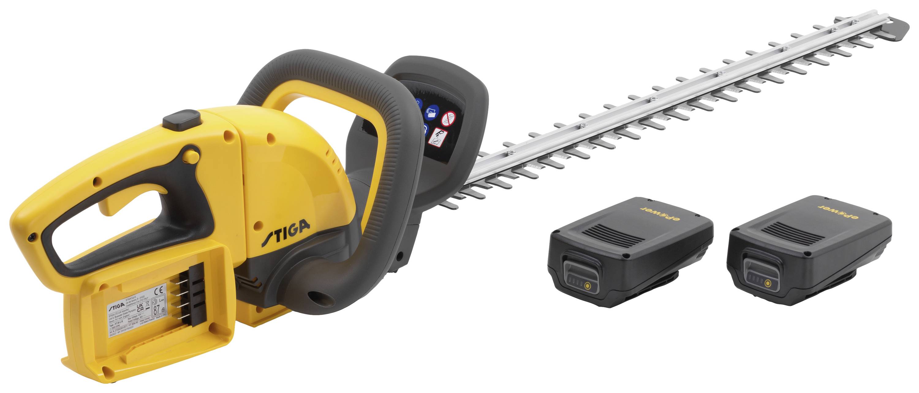 STIGA HT 300e Akku Heckenschere inkl. 2. Akku, inkl. Ladegerät 0.4kW 40V Li-Ion 540mm