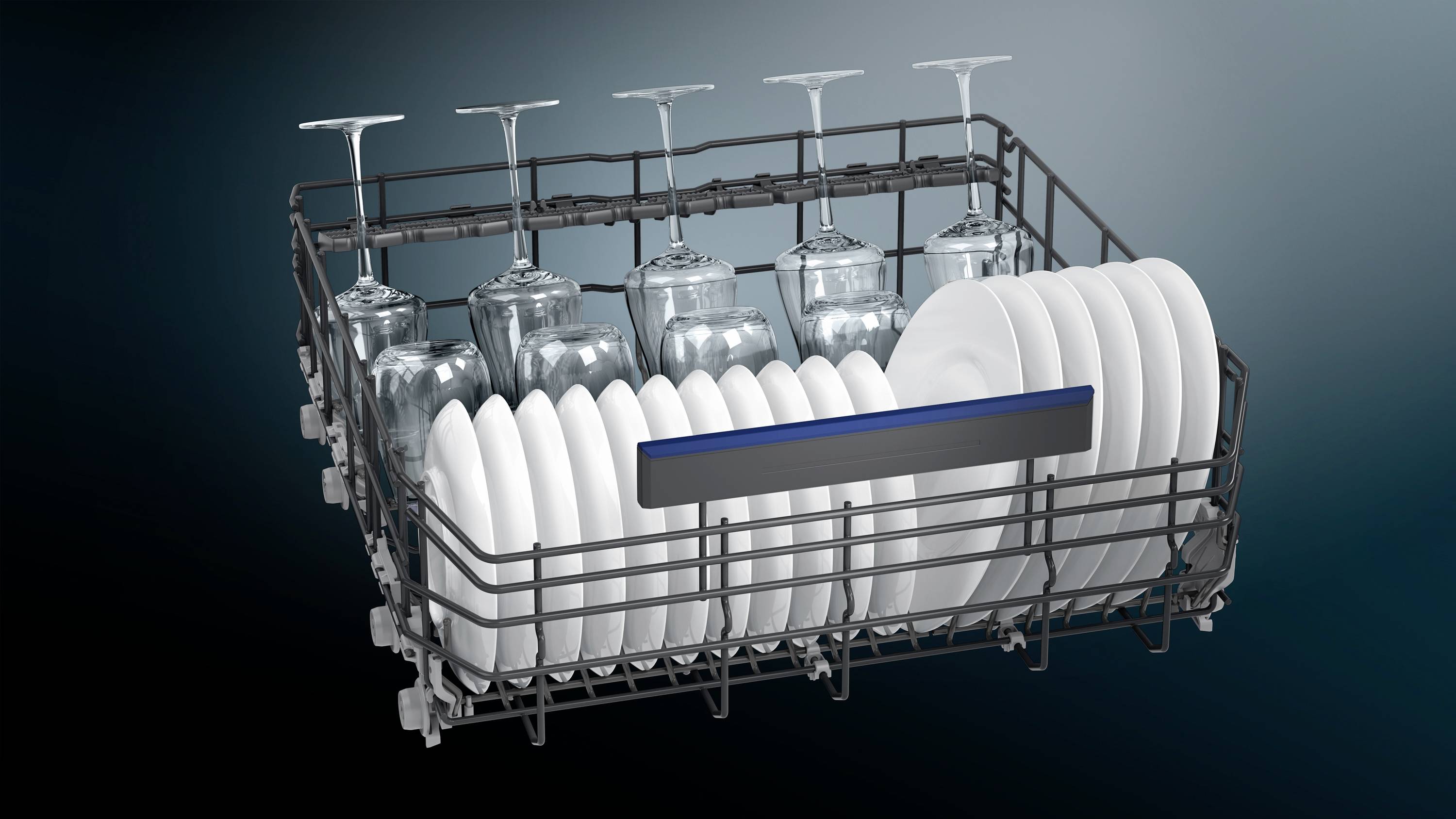 Siemens SN65ZX07CE Einbau-Geschirrspüler 598 mm EEK: B (A - G) Vollintegrierbar Edelstahl