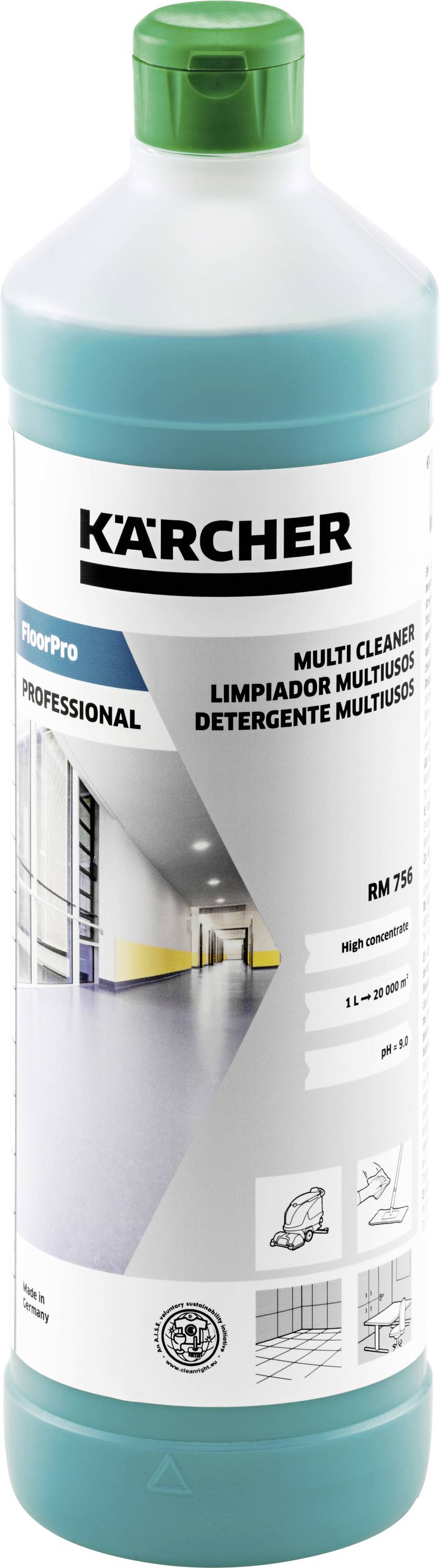 Kärcher Professional FloorPro Multi Reiniger RM 756, 6.295-913.0 1l