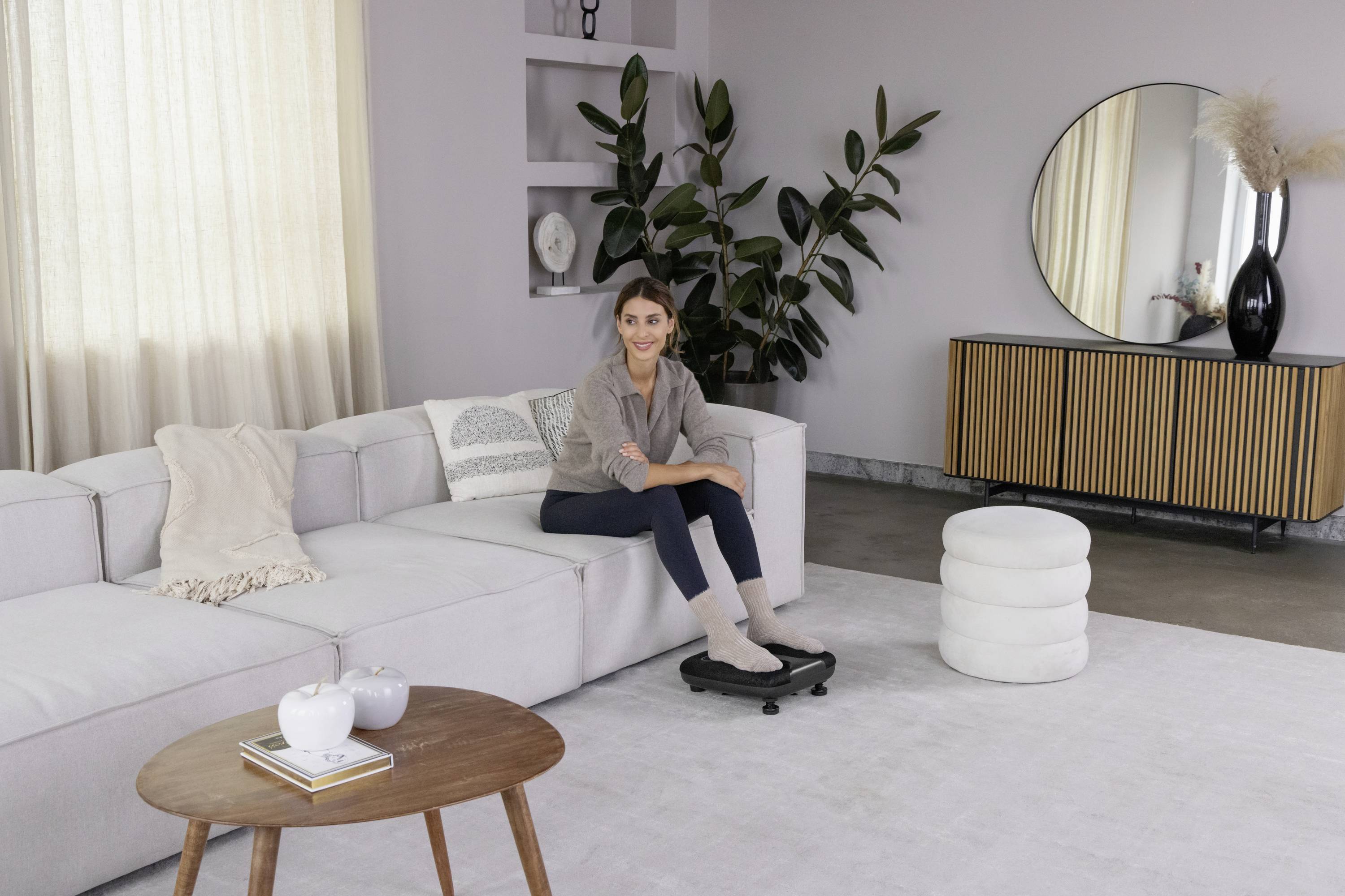 Medisana LM 100 Fußmassagegerät 60W Schwarz