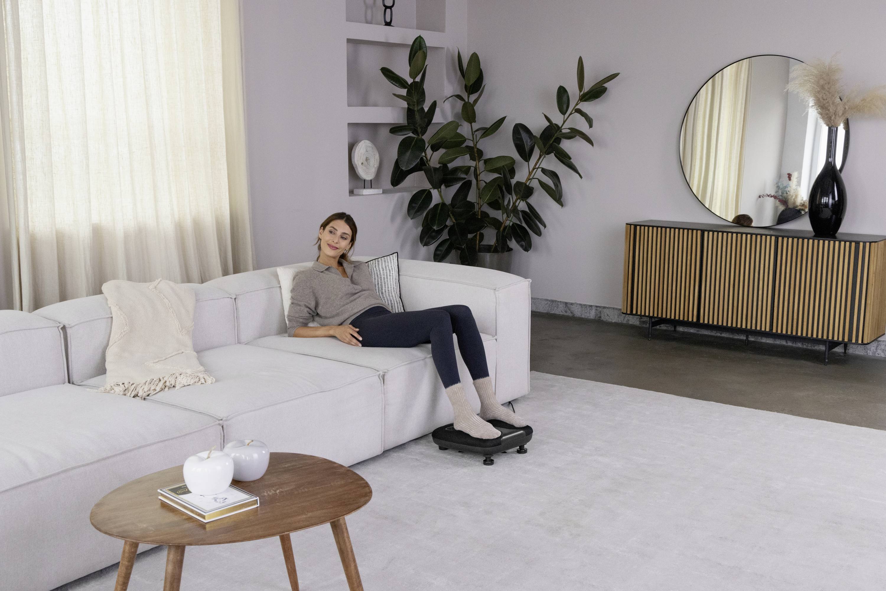 Medisana LM 100 Fußmassagegerät 60W Schwarz