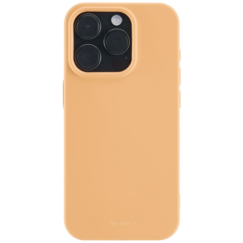 Hama Fantastic Feel Backcover Apple iPhone 15 Pro Orange Induktives Laden