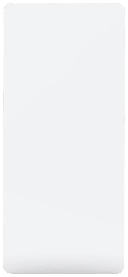 Leeres, vertikales Rechteck; vor hellem Hintergrund, kaum sichtbar.