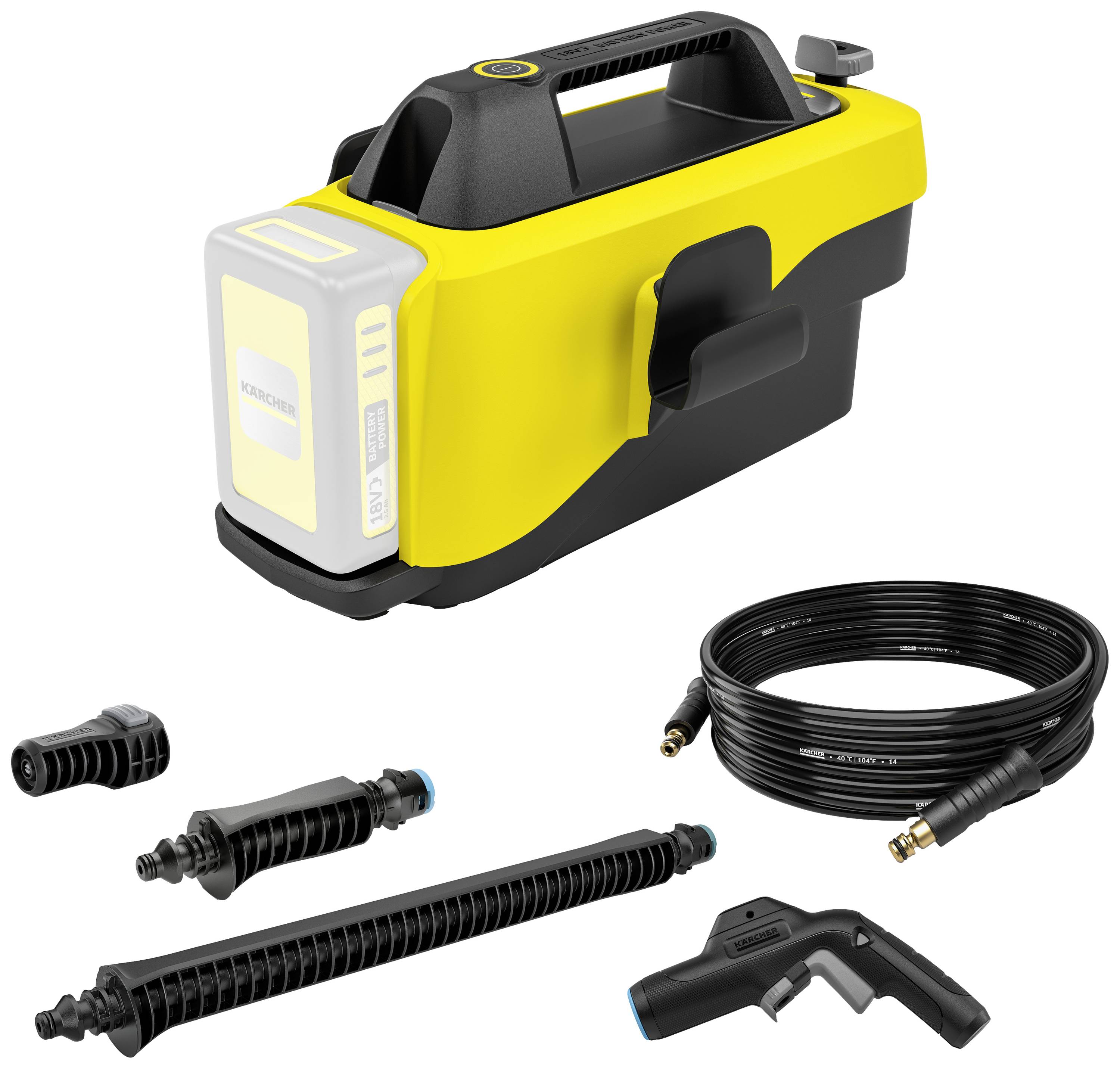 Kärcher Home & Garden OC 6-18 Akku-Mitteldruckreiniger 24 bar Kaltwasser