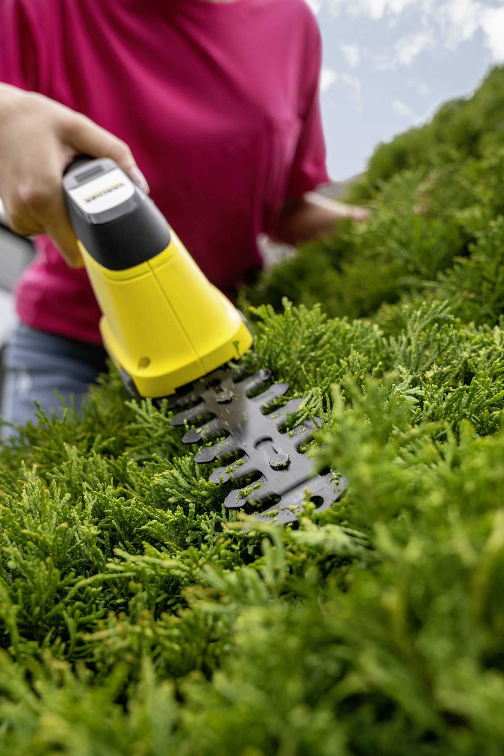 Kärcher Home & Garden 1.445-320.0 GSH 4-4 Plus Akku Gras- und Strauchschere ohne Akku, ohne Ladegerät 4 V Li-Ion