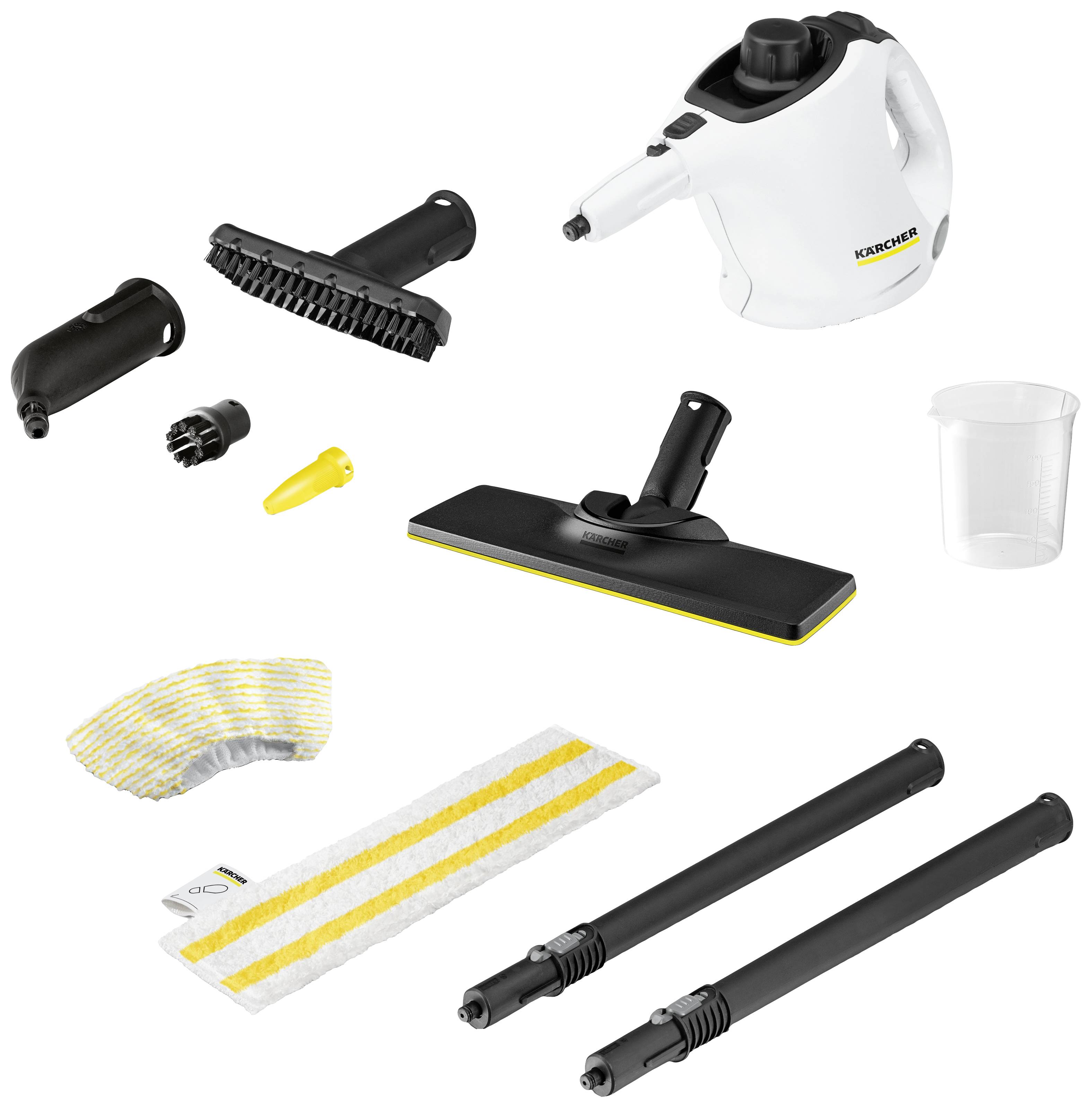 Kärcher Home & Garden SC 1 EasyFix Dampfreiniger 1.516-401.0 1200 W Weiß, Schwarz