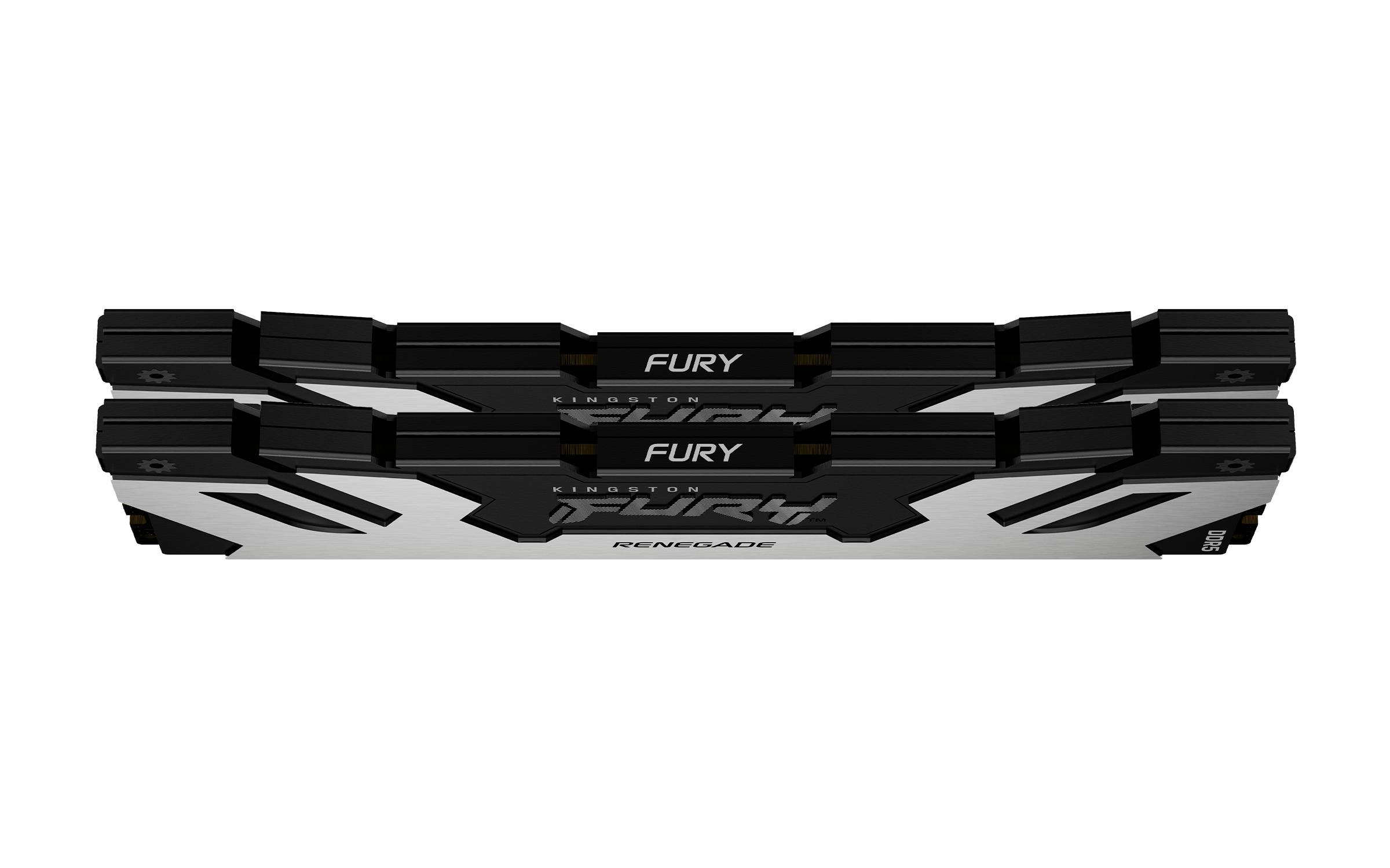Kingston FURY Renegade Silver PC-Arbeitsspeicher Kit DDR5 96GB 2 x 48GB on-die ECC 6400MHz 288pin DIMM CL32 KF564C32RSK2-96