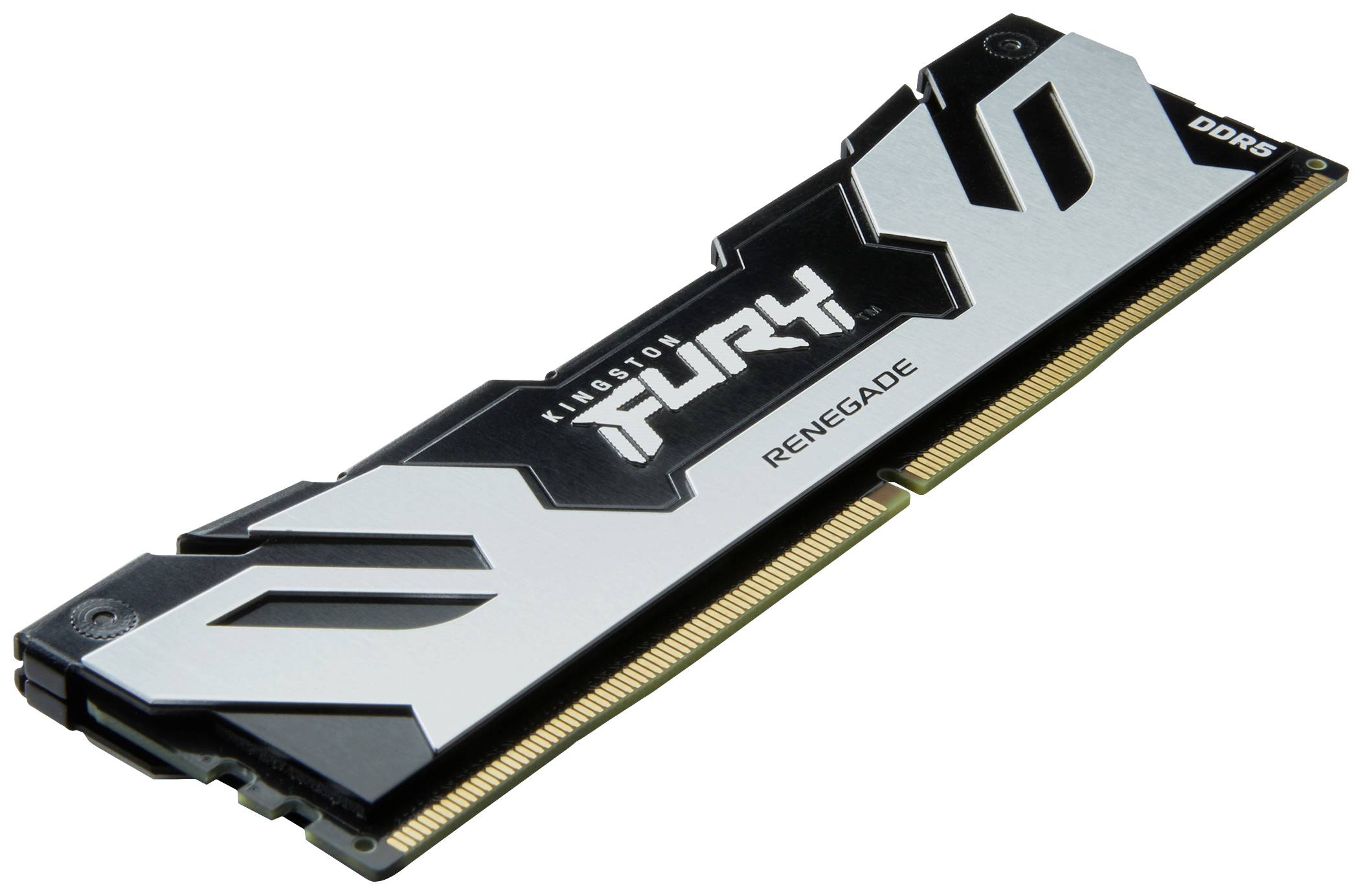 Kingston FURY Renegade Silver PC-Arbeitsspeicher Kit DDR5 96GB 2 x 48GB on-die ECC 6400MHz 288pin DIMM CL32 KF564C32RSK2-96
