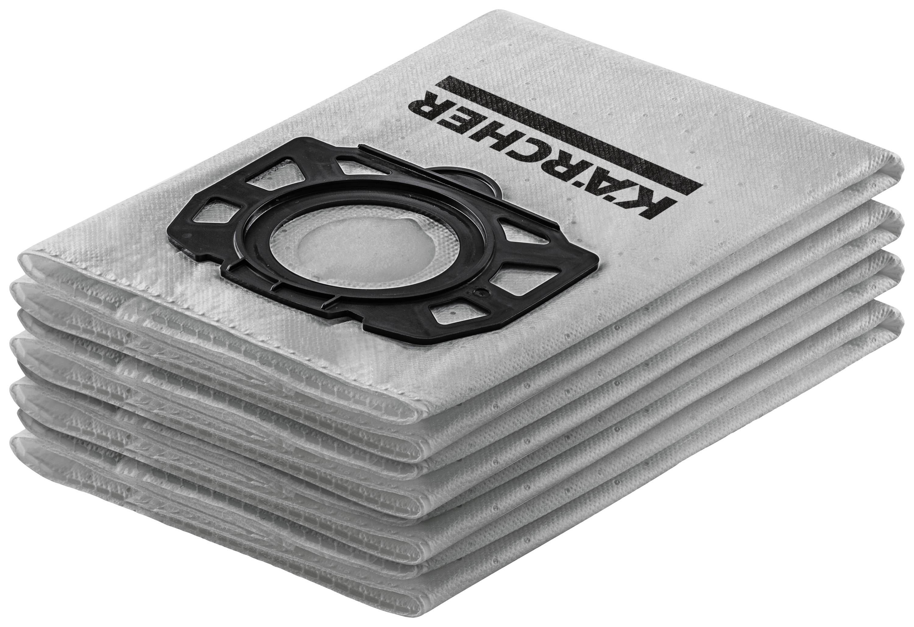 Staubsaugerbeutel, stapelbar, Marke sichtbar. Geeignet für Staubsauger, hält Schmutz und Staub zurück.