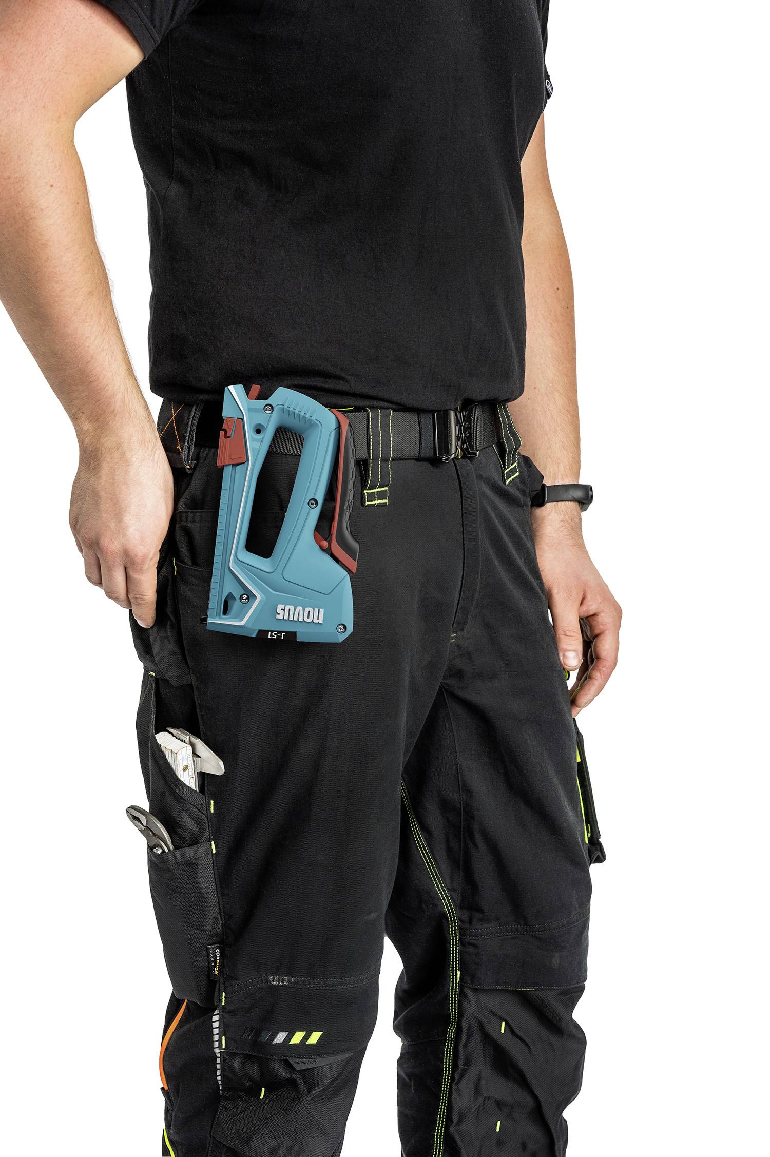 Novus Tools J-51 030-0450 Handtacker Klammerntyp Typ 53F Klammernlänge 6 - 14 mm