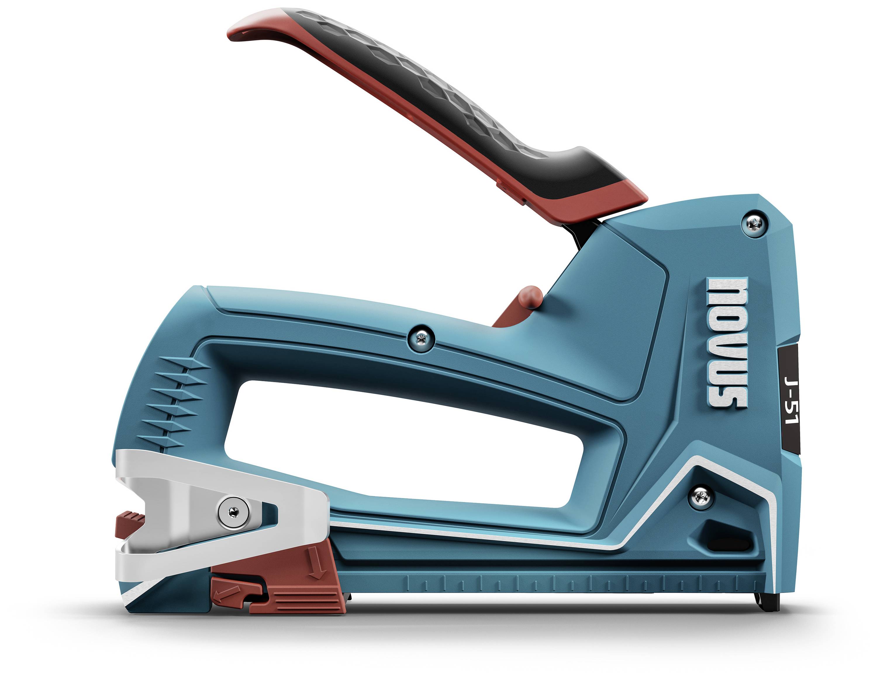 Novus Tools J-51 030-0450 Handtacker Klammerntyp Typ 53F Klammernlänge 6 - 14mm