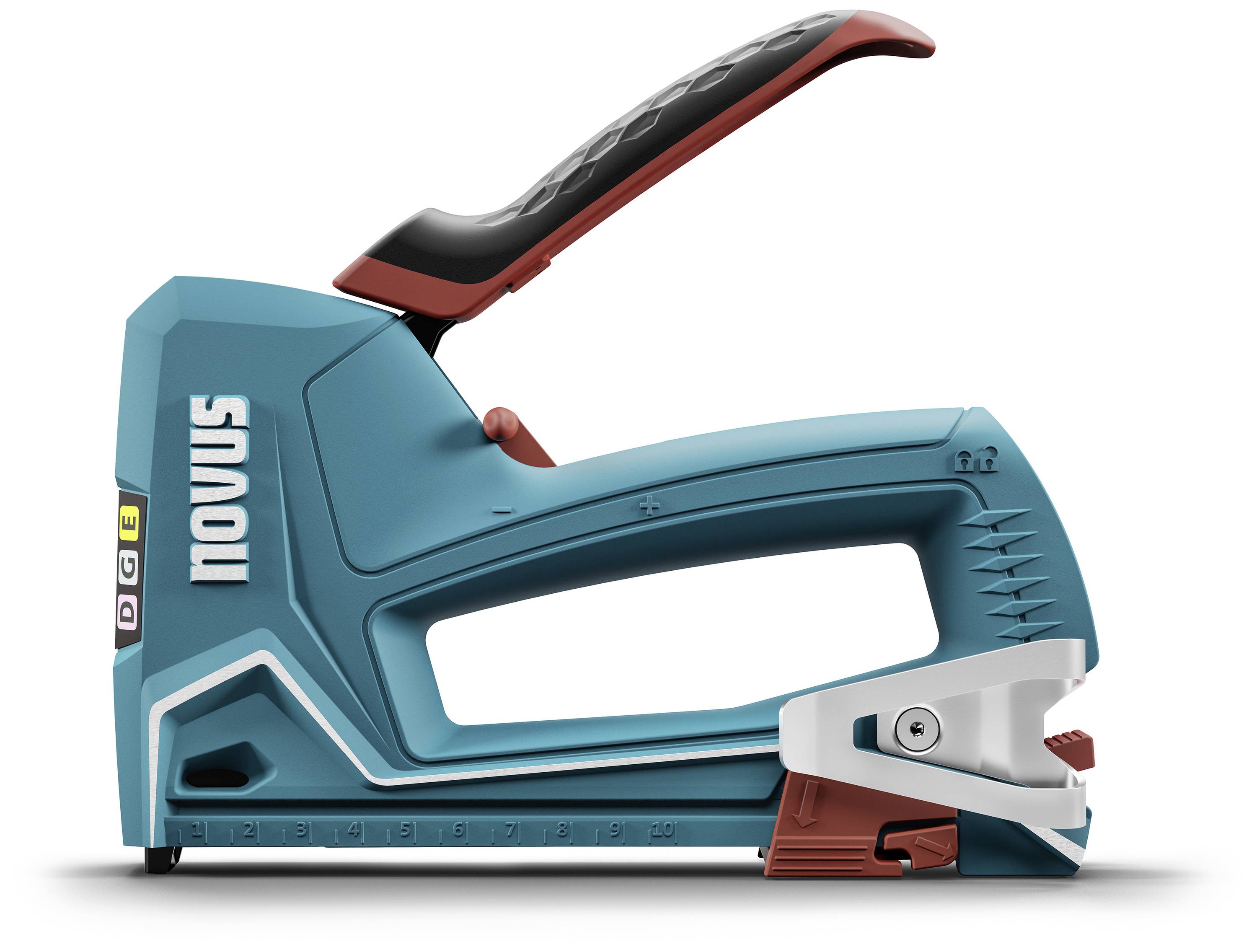 Novus Tools J-51 030-0450 Handtacker Klammerntyp Typ 53F Klammernlänge 6 - 14mm