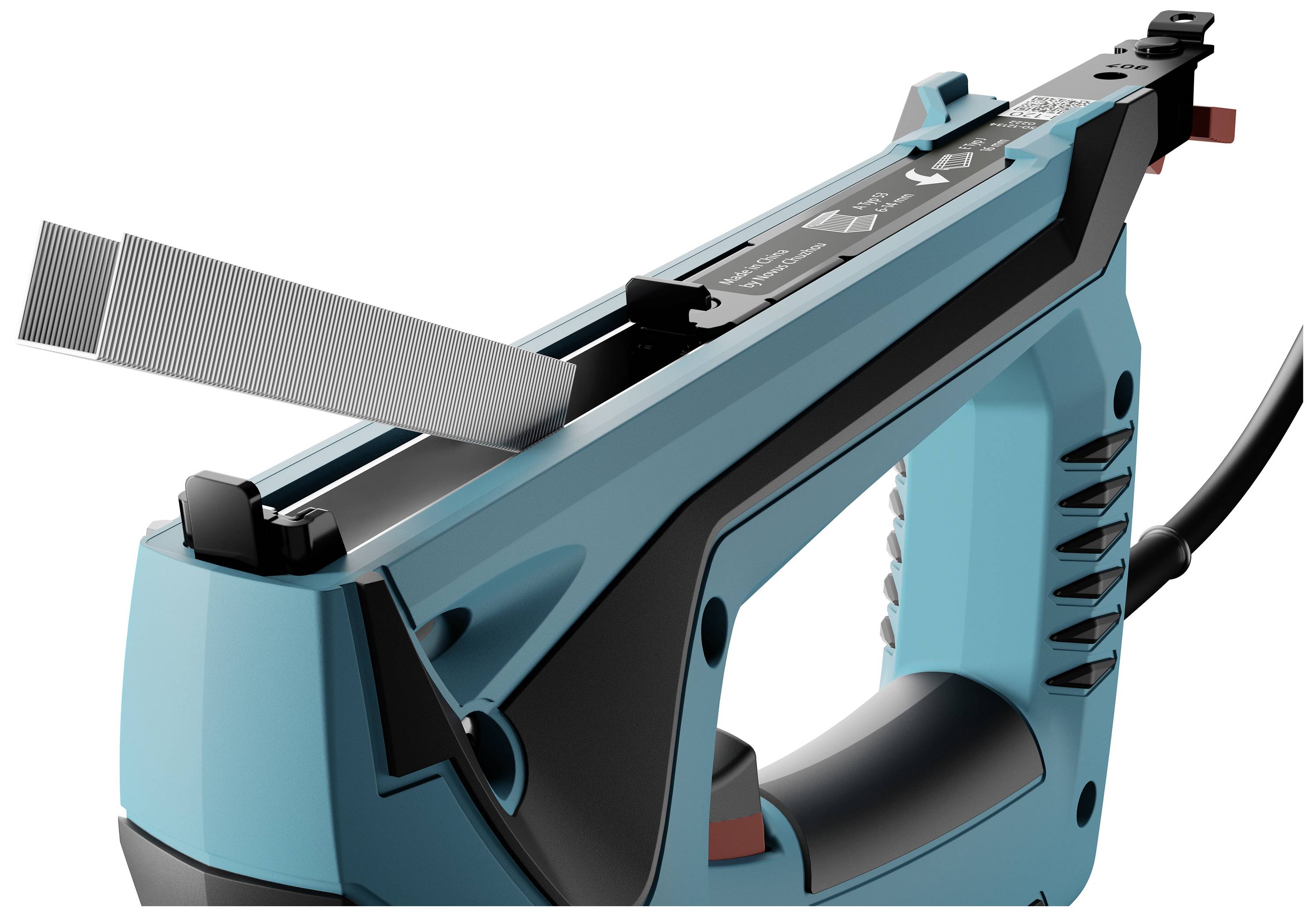 Novus Tools J-120 031-0362 Elektrotacker Klammerntyp Typ 53 Klammernlänge 6 - 14mm