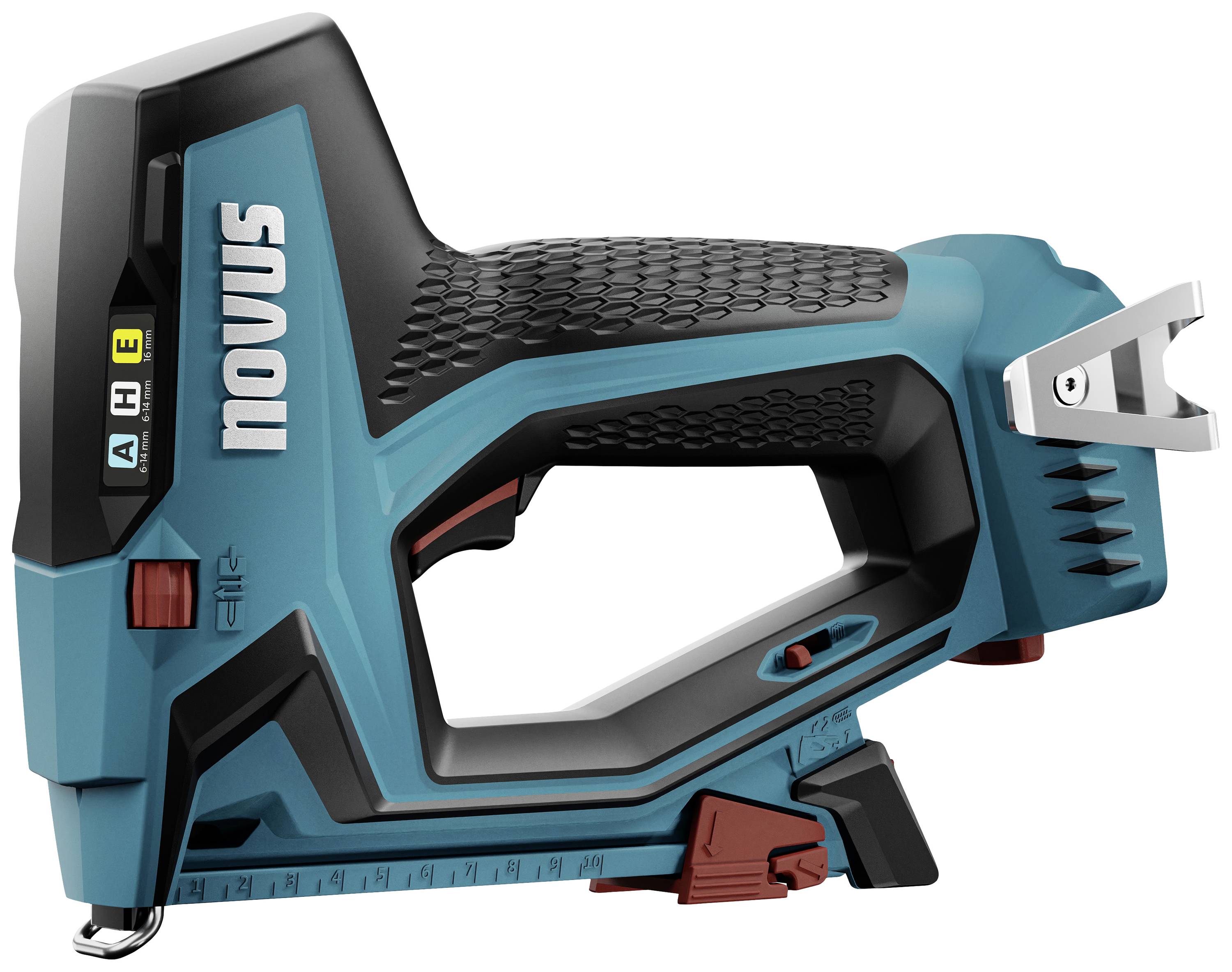 Novus Tools J-550 031-0363 Akkutacker Klammernlänge 6 - 14 mm ohne Akku, ohne Ladegerät