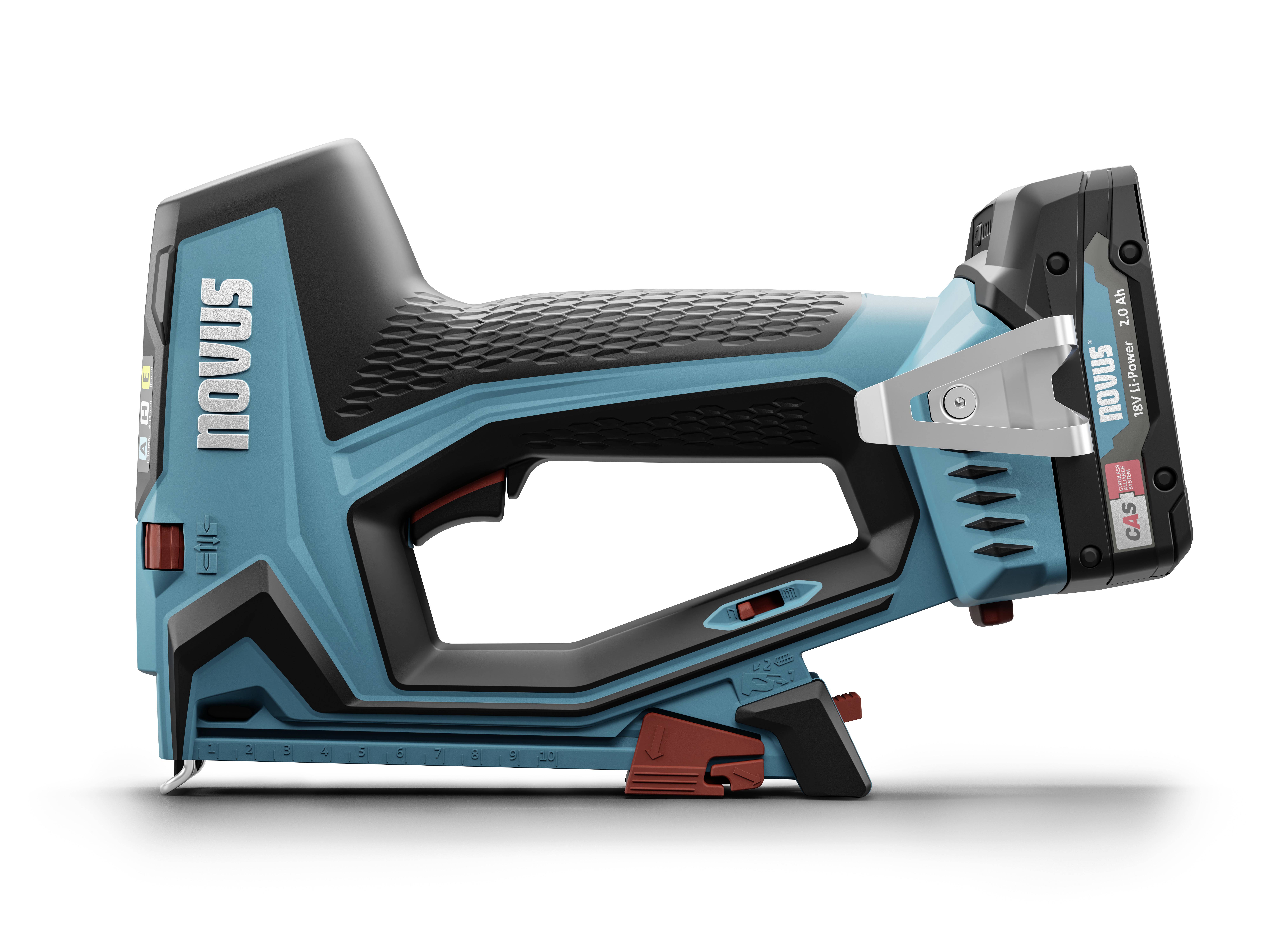 Novus Tools J-550 031-0363 Akkutacker Klammernlänge 6 - 14 mm ohne Akku, ohne Ladegerät