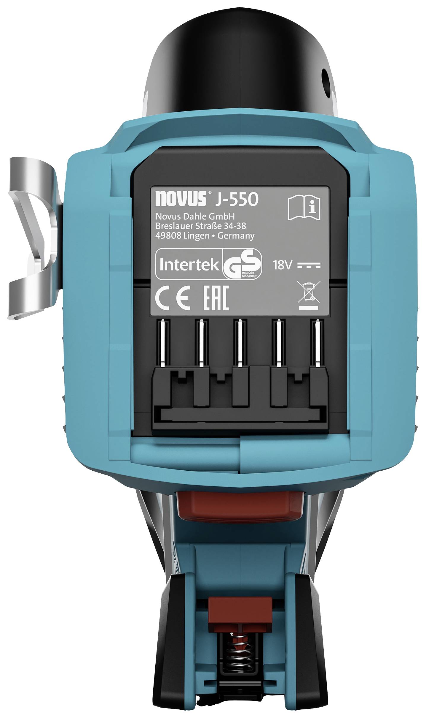 Novus Tools J-550 031-0363 Akkutacker Klammernlänge 6 - 14 mm ohne Akku, ohne Ladegerät