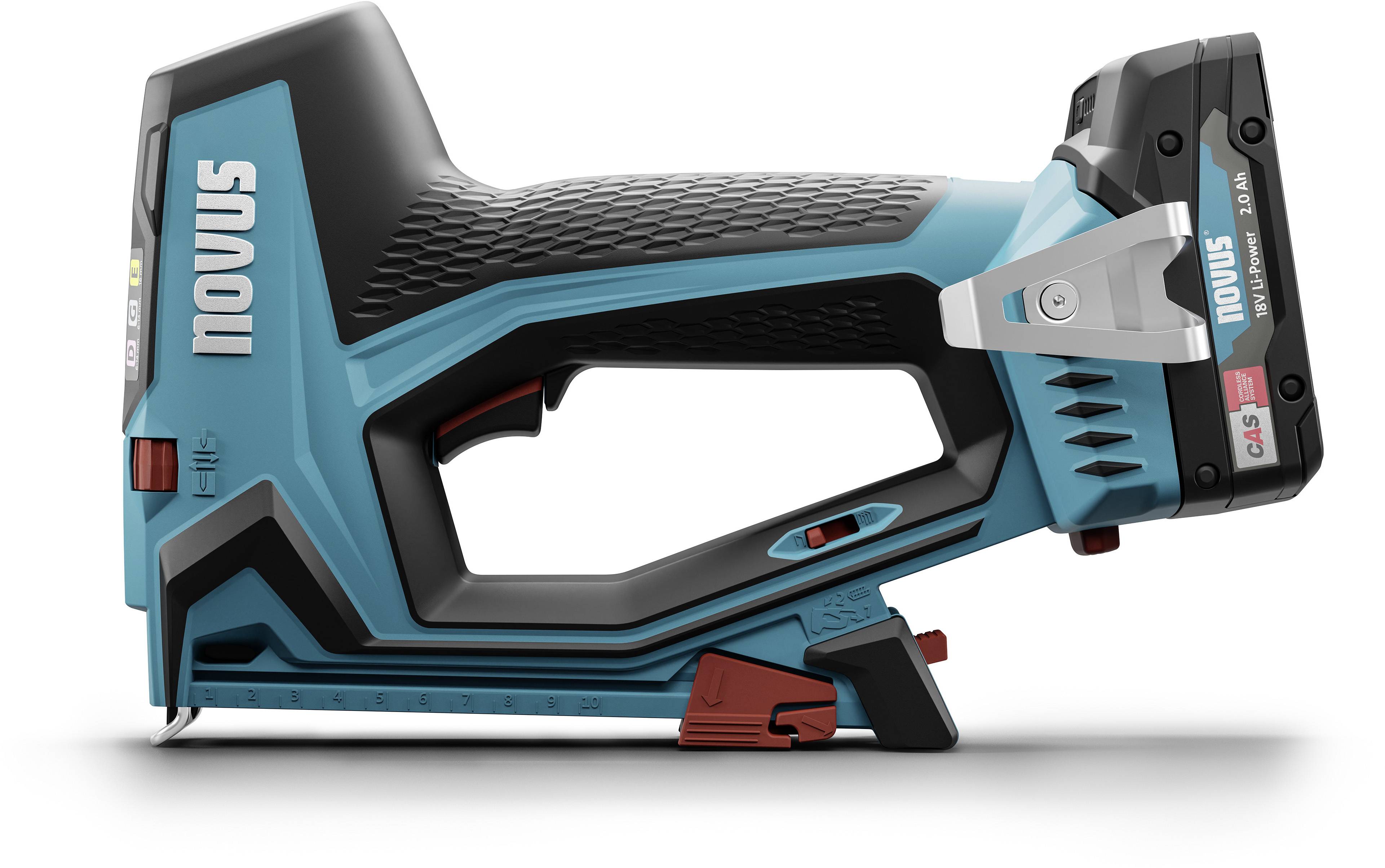 Novus Tools J-551 031-0365 Akkutacker Klammerntyp Typ 53F Klammernlänge 6 - 14 mm ohne Akku, ohne Ladegerät