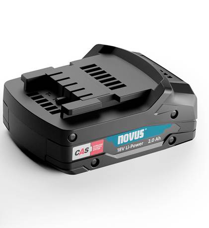 Novus Tools 031-0367 Ersatz-Akku 18V 2.0Ah Li-Ion