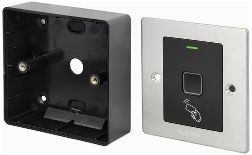 Sygonix SY-6097868 Fingerprint/RFID Zugangssystem Unterputz 12 V/DC, 18 V/DC IP66