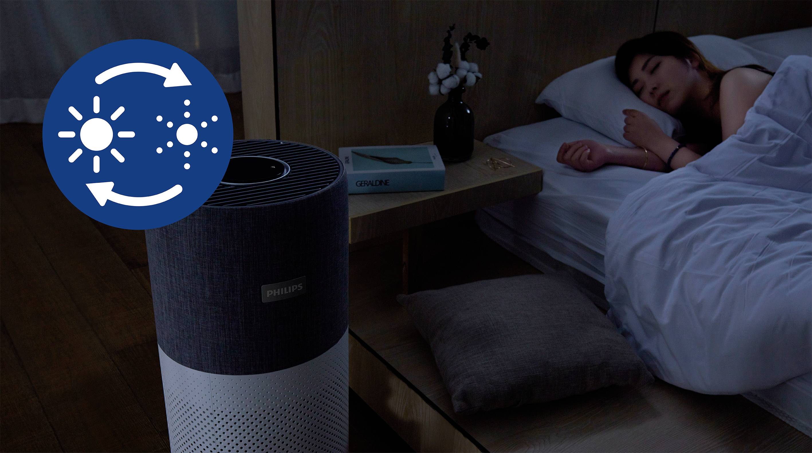 Philips AC4236/10 4000i Series Luftreiniger 158 m² Weiß, Grau