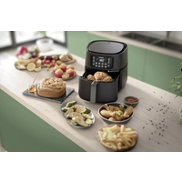 Philips Home HD9285/93 Heißluft-Fritteuse 7.2l 2000W App steuerbar, Antihaftbeschichtung, BPA-frei Schwarz, Silber Philips Home HD9285/93 Heißluft-Fritteuse 7.2l 2000W App steuerbar, Antihaftbeschichtung, BPA-frei Schwarz, Silber