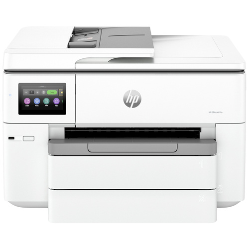 HP Officejet Pro 9730e Wide Format All-in-One Tintenstrahl-Multifunktionsdrucker A3 Drucker, Scanner, Kopierer Instant Ink, LAN