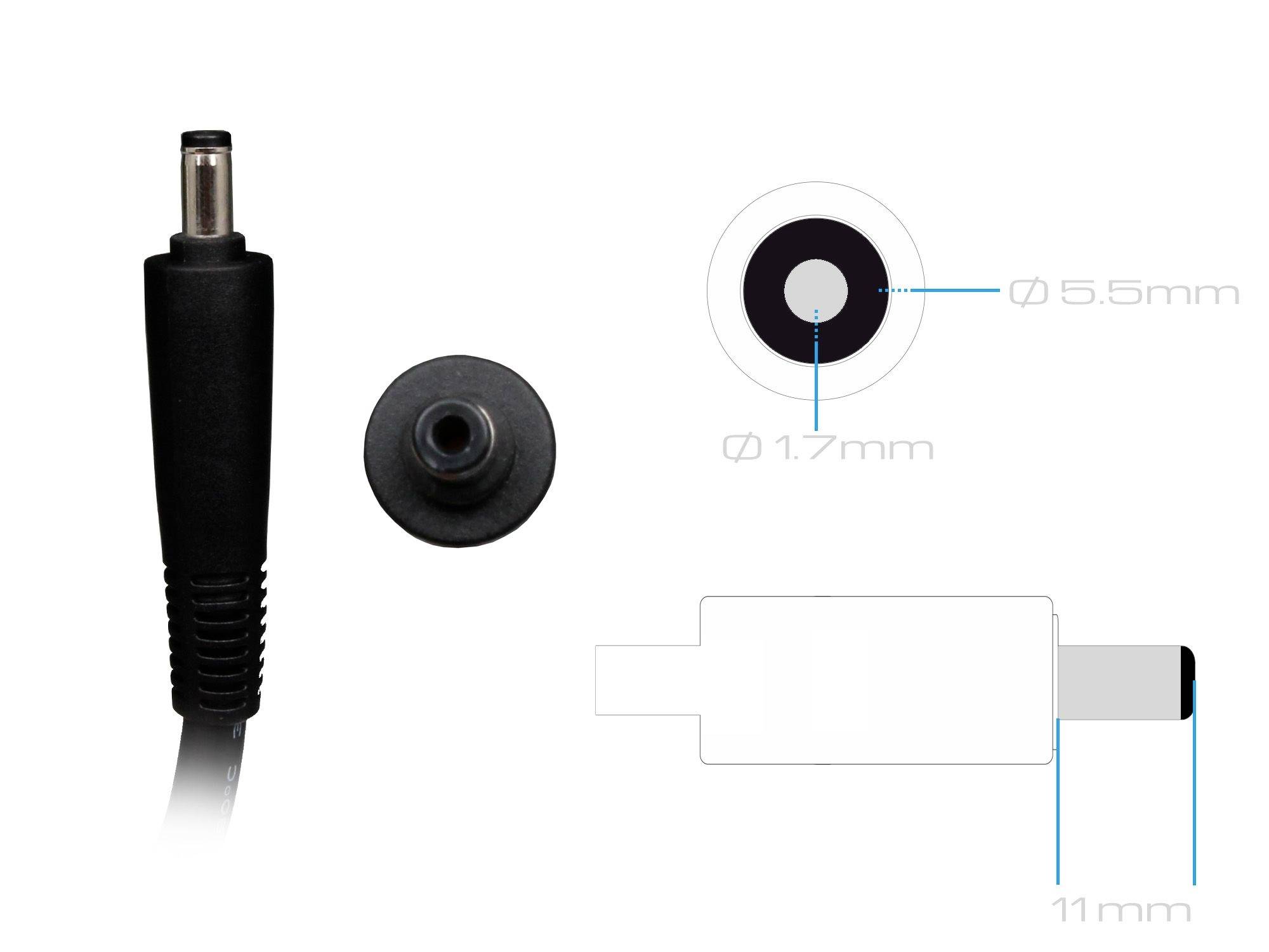 Acer KP.33001.003 Notebook-Netzteil 330W 19.5V 16.9A