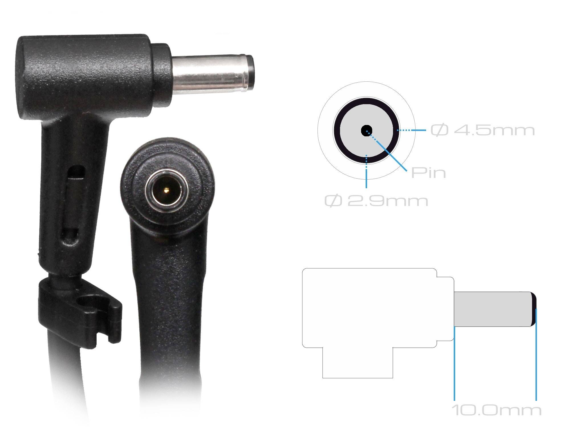 Asus 0A001-01053500 Notebook-Netzteil 65 W 19 V 3.42 A