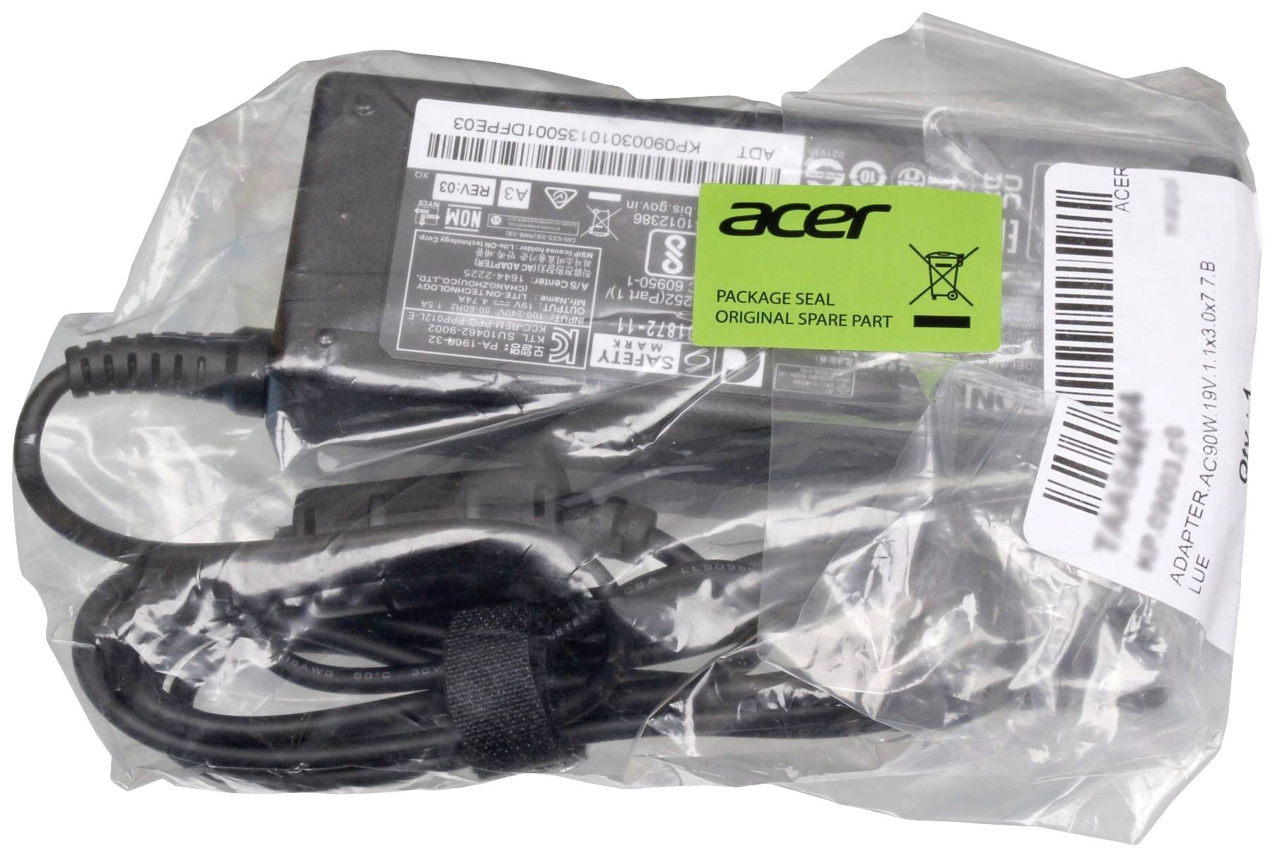 Acer KP.09003.010 Notebook-Netzteil 90W 19V 4.74A