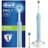 Oral-B Pro 770 Cross Action 1124825 Elektrische Zahnbürste Rotierend/Pulsierend Weiß, Türkis Oral-B Pro 770 Cross Action 1124825 Elektrische Zahnbürste Rotierend/Pulsierend Weiß, Türkis