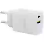 Verico Mojo 30W GaN 2 USB Ladegerät 30W 1x USB-A, 1x USB-C® Weiß Innenbereich Verico Mojo 30W GaN 2 USB Ladegerät 30W 1x USB-A, 1x USB-C® Weiß Innenbereich