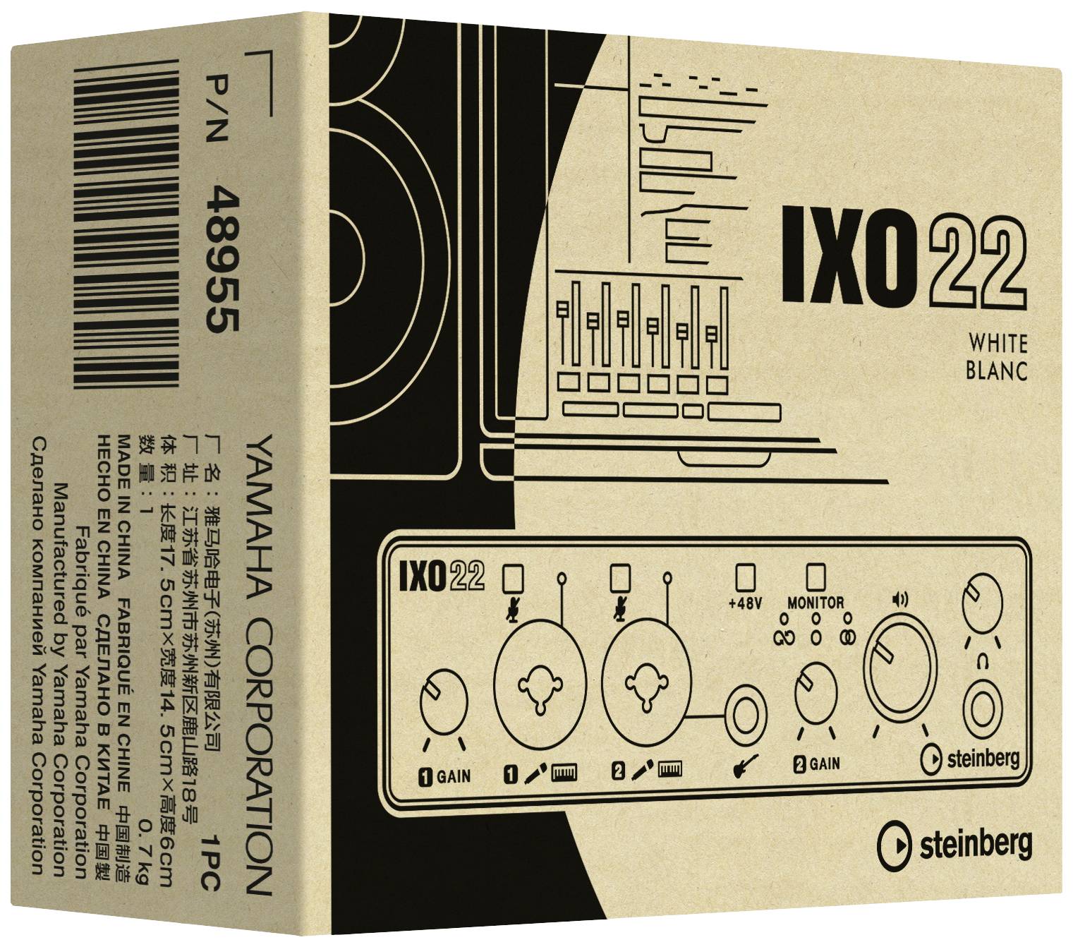 Audio Interface Steinberg IXO22 inkl. Software