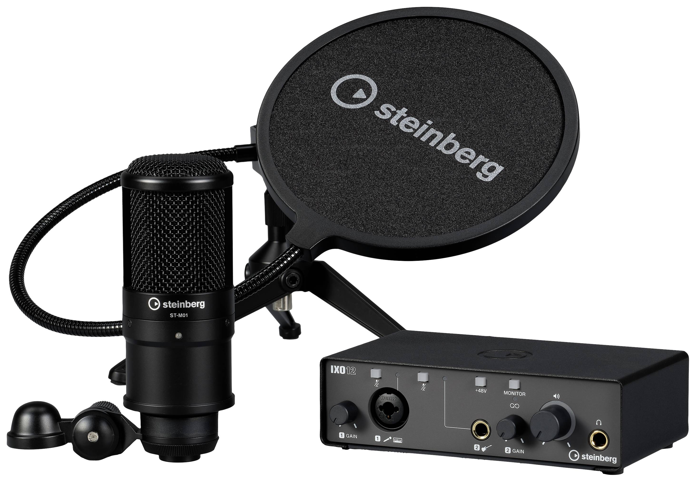 Audio Interface Steinberg IXO12 Podcast Pack inkl. Software