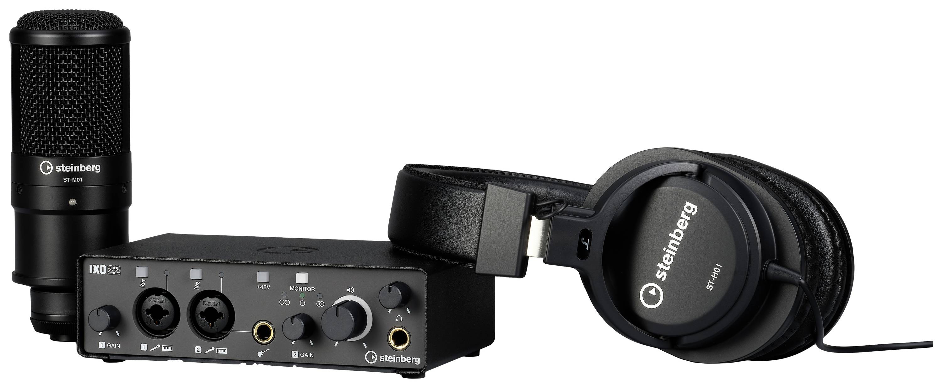 Audio Interface Steinberg IXO22 Recording Pack inkl. Software