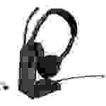 Jabra Evolve2 55 MS Stereo ordinateur Casque supra-auriculaire Bluetooth Stereo noir Suppression du bruit du microphone, Noise