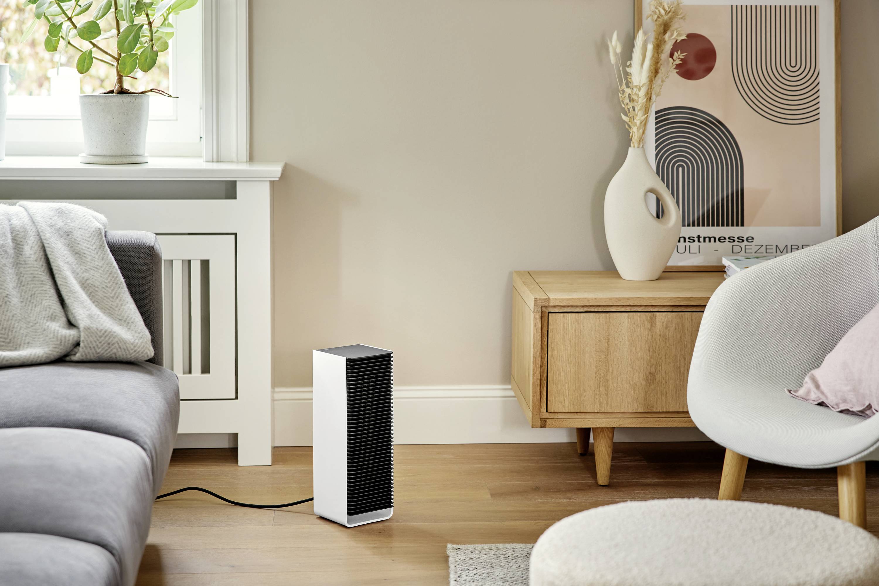 Stadler Form Sam little Heizlüfter n.rel 20m² Weiß, Schwarz