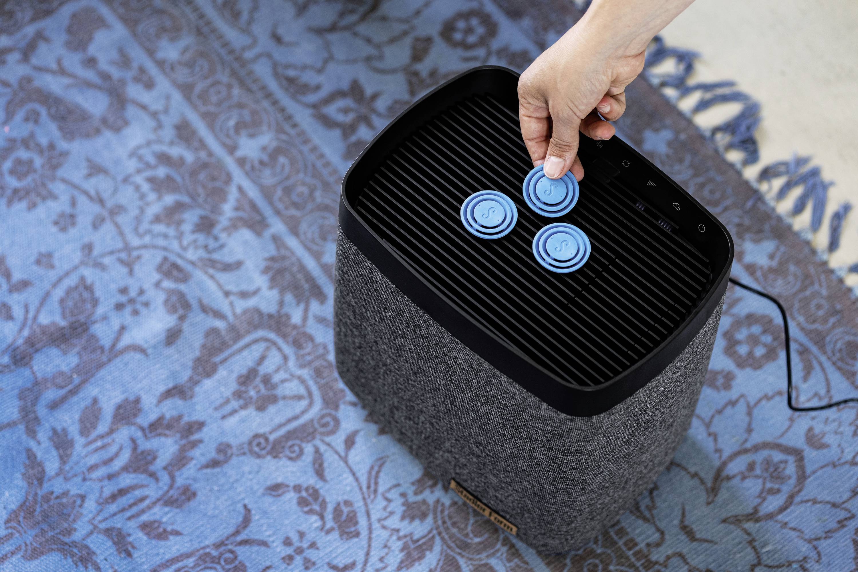 Stadler Form Blue Rosewood Duft-Pin Blau