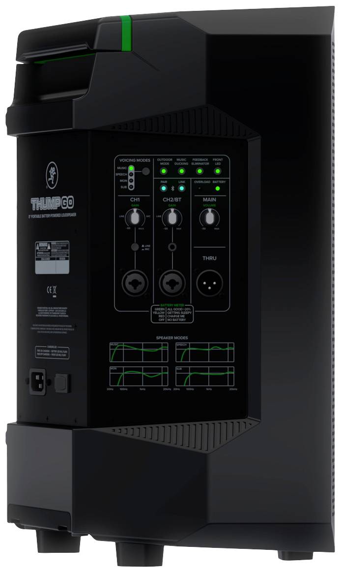 Mackie Thump GO Mobiler PA Lautsprecher 20.3cm 8 Zoll akkubetrieben 1St.
