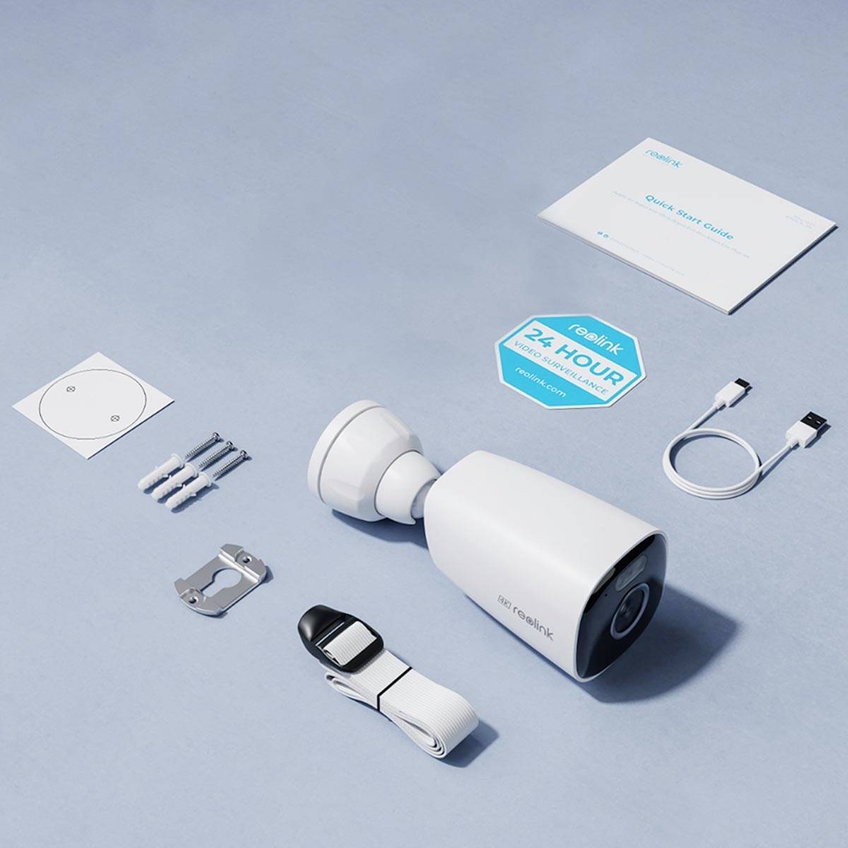 Reolink Argus Series B360 WLAN IP Überwachungskamera 3840 x 2160 Pixel