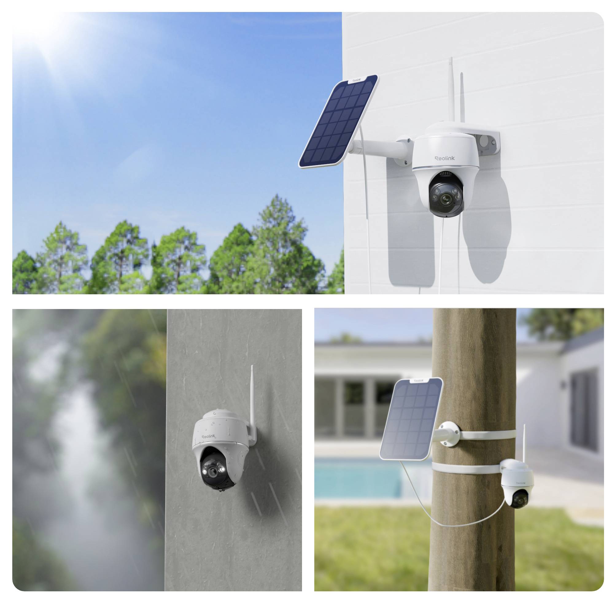 Reolink Argus Series B430 WLAN IP Überwachungskamera 2880 x 1616 Pixel