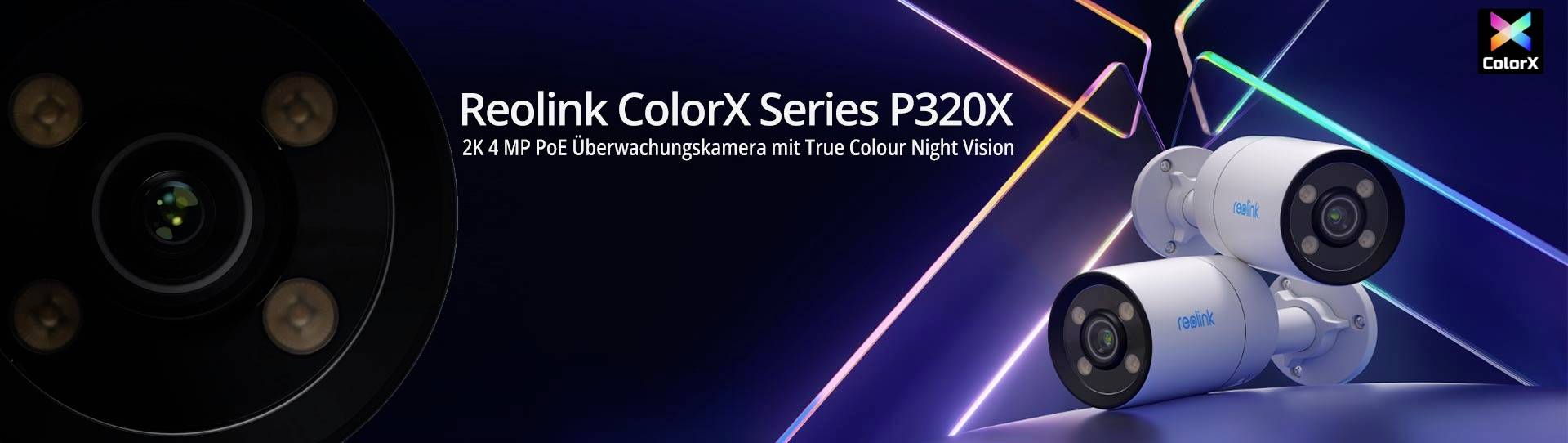 Reolink ColorX Series P320X LAN IP Türspion-Kamera 2560 x 1440 Pixel