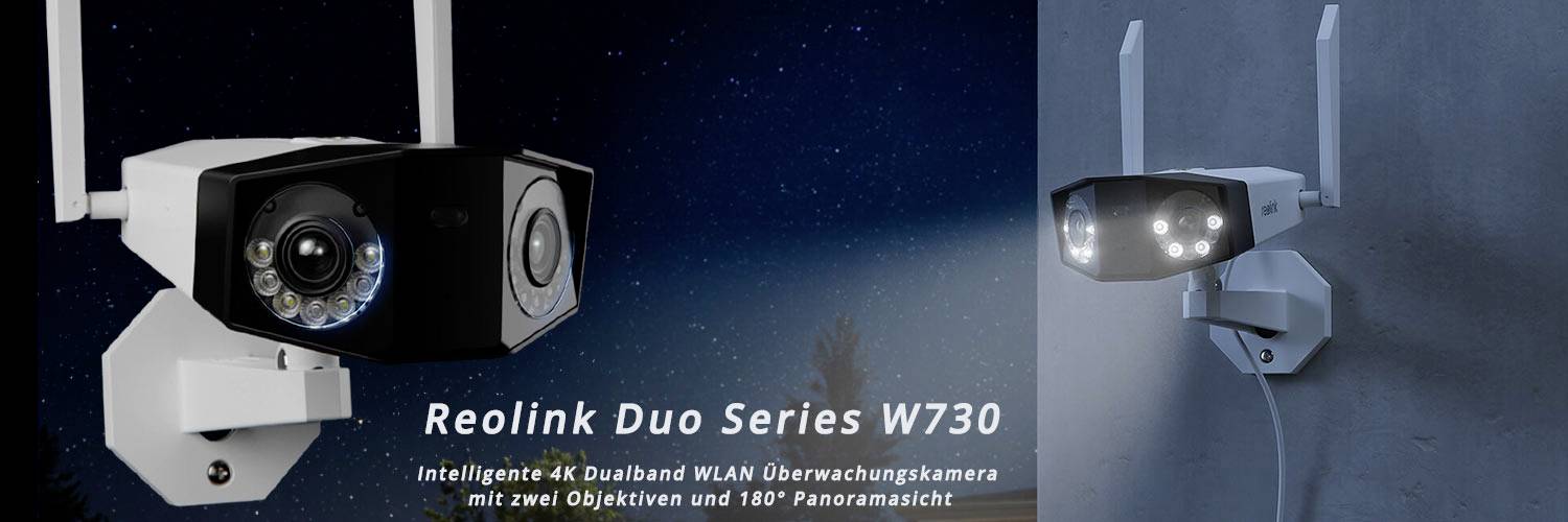 Reolink Duo Series W730 WLAN IP Überwachungskamera 4608 x 1728 Pixel